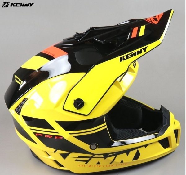 capacete Kenny Performance Amarelo